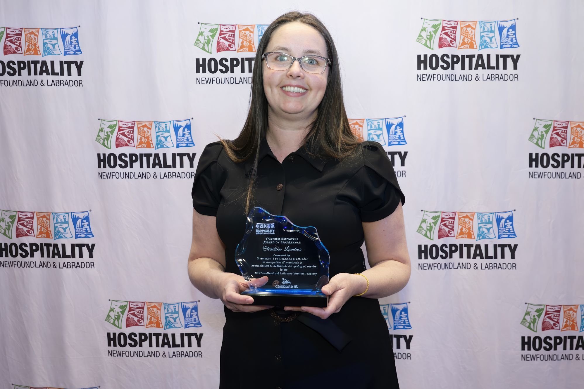 Christina Loveless Award Winner at Hospitality Newfoundland and Labrador Awards Gala